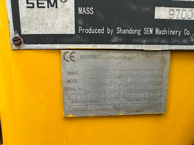 Sem - 2006 - zl30f-1 - shovel - afbeelding 24 van  30