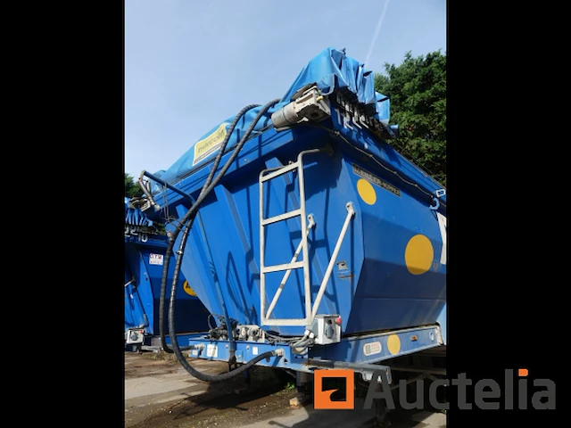 Semi aanhanger gedekt dmc ol 37 t-c - afbeelding 2 van  16