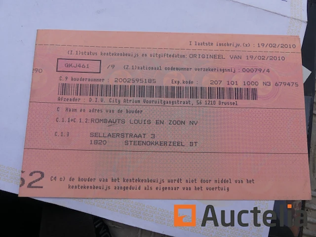 Semi aanhanger gedekt dmc ol 37 t-c - afbeelding 4 van  16