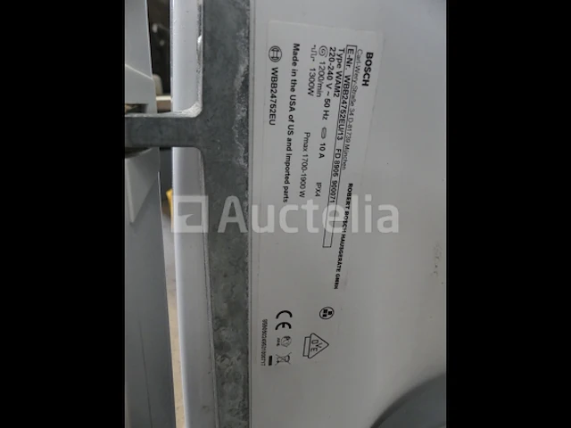 Semi-professionele wasmachine 10 kg bosch wbb24752eu13 - afbeelding 4 van  5