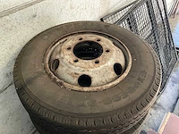 Semperit express steel vrachtwagenbanden met velg 7 stuks - afbeelding 3 van  6