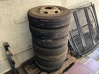 Semperit express steel vrachtwagenbanden met velg 7 stuks - afbeelding 6 van  6