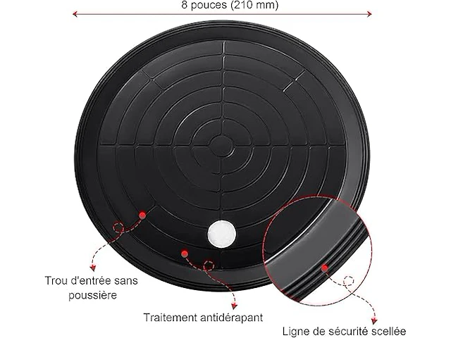 Senenqu 2 stuks professionele zuignap - afbeelding 2 van  4