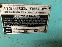 Sennefskov lp-6331-1-16/12 hydraulische pers - afbeelding 3 van  6