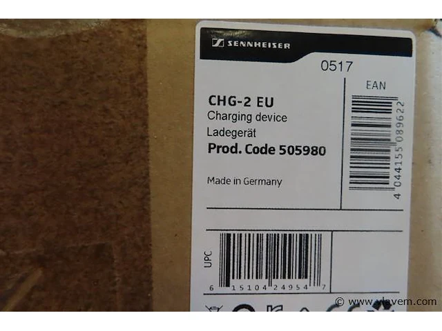 Sennheiser chg 2 charger - afbeelding 4 van  4