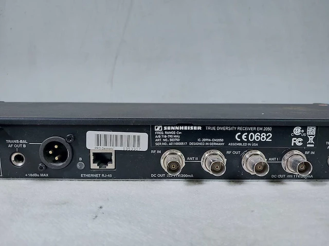 Sennheiser em2050 receiver (718-790mhz) - afbeelding 7 van  8