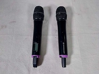 Sennheiser em2050 receiver w/2 x bodypack sk2000 & 2 x handmicrophone skm2000 (718-790mhz) - afbeelding 4 van  13