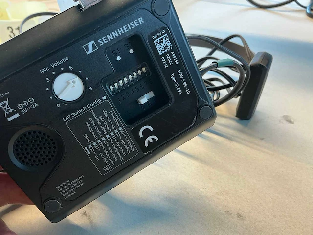 Sennheiser impact sdw draadloze headset - afbeelding 3 van  3