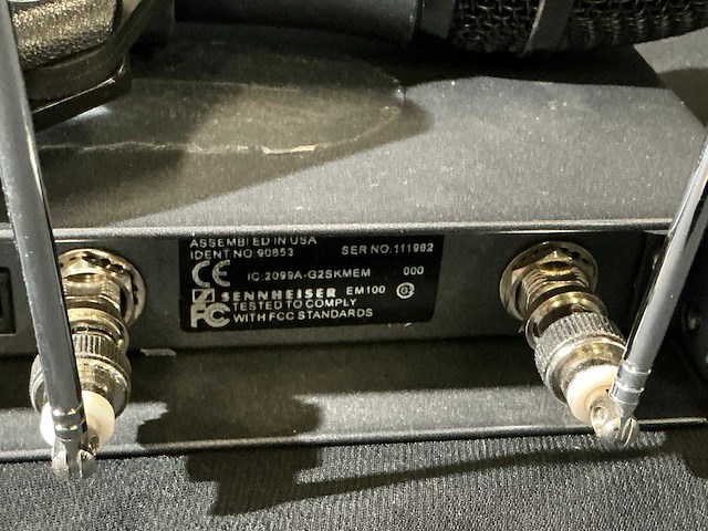 Sennheisser hf microfoon set - afbeelding 7 van  7