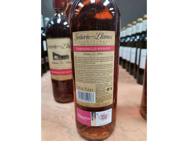 Señorio de los llanos tempranillo rosado 11,5% - afbeelding 3 van  3