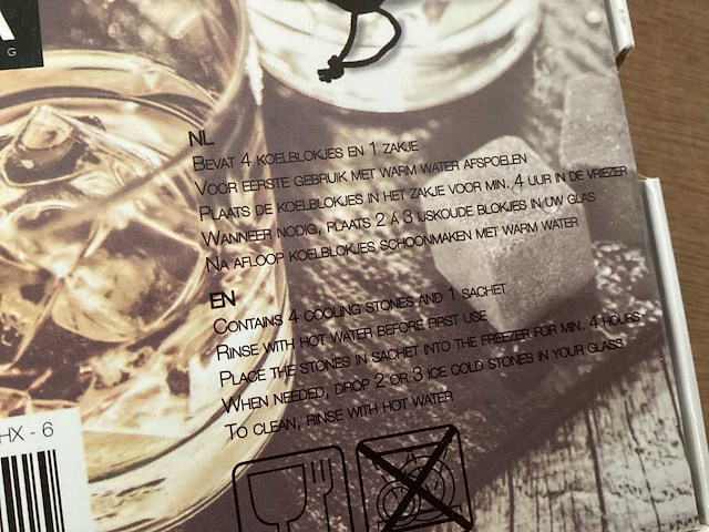 Senza cooling stones 4 stuks (20x) - afbeelding 4 van  6