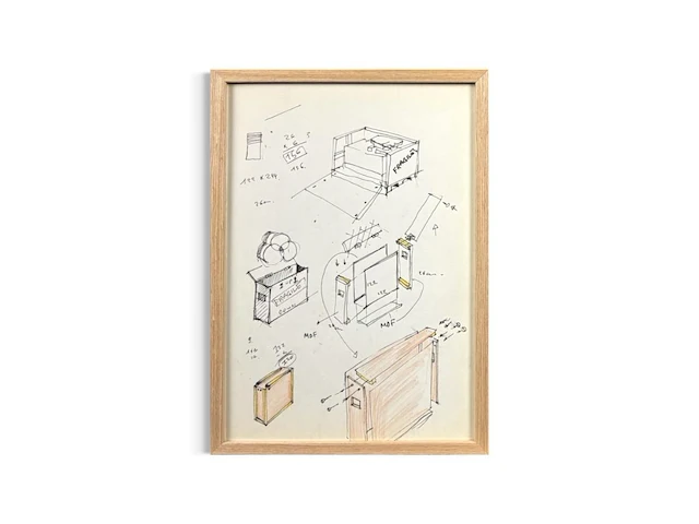Sergio de beukelaer - originele tekening - afbeelding 1 van  1