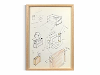 Sergio de beukelaer - originele tekening - afbeelding 1 van  1