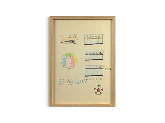 Sergio de beukelaer - originele tekening - afbeelding 1 van  1