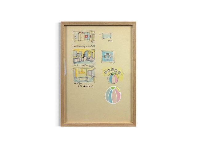 Sergio de beukelaer - originele tekening - afbeelding 1 van  1