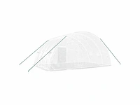 Serre met wit stalen frame 24 m² 6x4x2,85 m - gratis verzending alleen in belgië - afbeelding 6 van  8