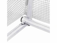 Serre met wit stalen frame 24 m² 6x4x2,85 m - gratis verzending alleen in belgië - afbeelding 7 van  8