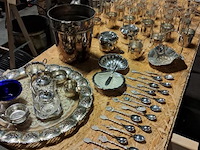 Servies zilver-glas 110 delig - afbeelding 6 van  6