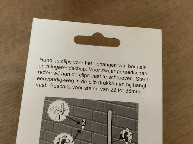 Serviprof gereedschap ophanghaak, blister 2 stuks (18x) - afbeelding 6 van  6