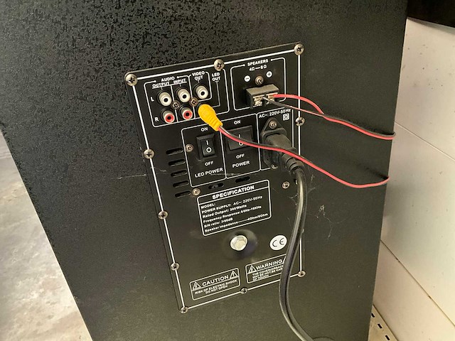 Set 2 boxen “karaoke” - ongebruikt - afbeelding 6 van  6