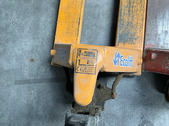 Set 2 hydraulische handpallettrucks (2x) - afbeelding 3 van  11