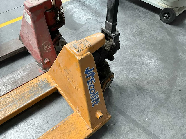 Set 2 hydraulische handpallettrucks (2x) - afbeelding 7 van  11