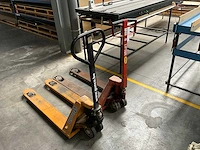 Set 2 hydraulische handpallettrucks (2x) - afbeelding 10 van  11