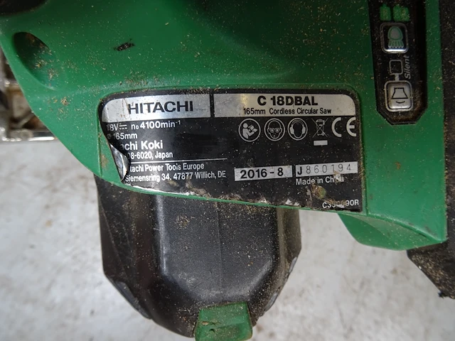 Set accu machines hitachi - afbeelding 4 van  6
