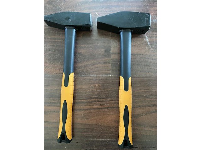 Set bankhamers 1,5 en 2 kg fiber - afbeelding 1 van  4