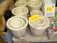 Set bloempotten 6 stuks - afbeelding 1 van  2