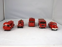 Set brandweerwagentjes (x5) - afbeelding 1 van  4