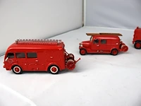 Set brandweerwagentjes (x5) - afbeelding 3 van  4