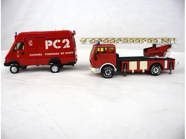 Set brandweerwagentjes (x8) - afbeelding 6 van  6