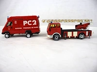 Set brandweerwagentjes (x8) - afbeelding 6 van  6