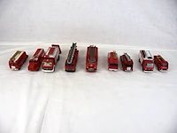 Set brandweerwagentjes (x9) - afbeelding 2 van  6