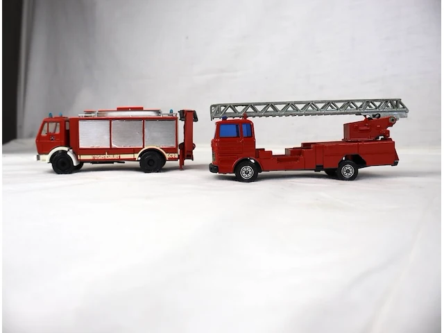 Set brandweerwagentjes (x9) - afbeelding 4 van  6