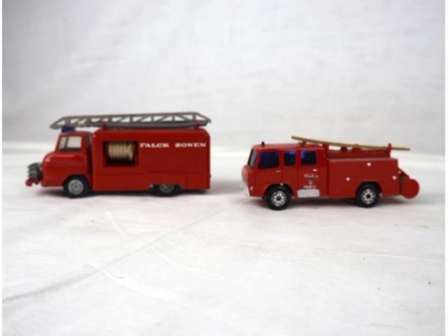 Set brandweerwagentjes (x9) - afbeelding 5 van  6