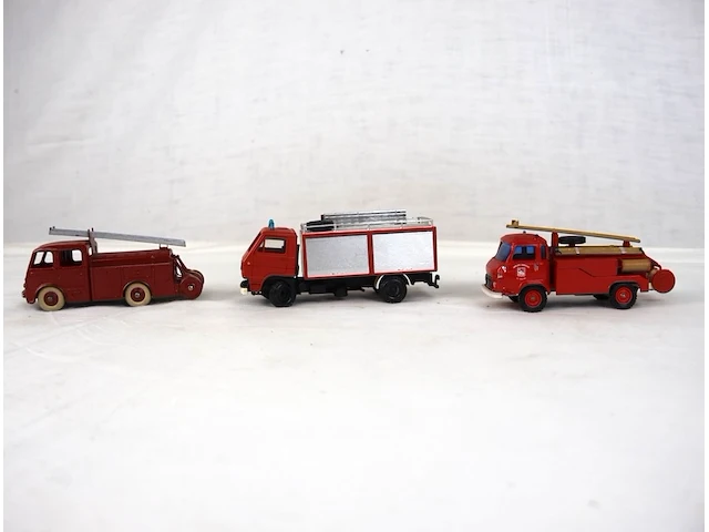 Set brandweerwagentjes (x9) - afbeelding 6 van  6