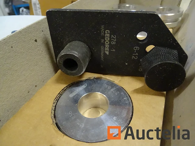 Set buigmachines voor buizen 6-18 mm gedore 278600 - afbeelding 9 van  9