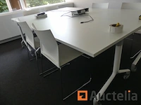 Set bureautafels met stoelen - afbeelding 5 van  5