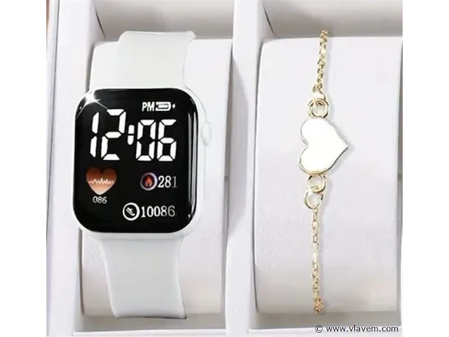 Set dames horloge - afbeelding 1 van  1