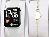 Set dames horloge - afbeelding 1 van  1