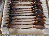 Set dessertlepels in koffer - afbeelding 1 van  4