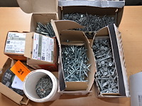 Set diverse bevestigingsmaterialen