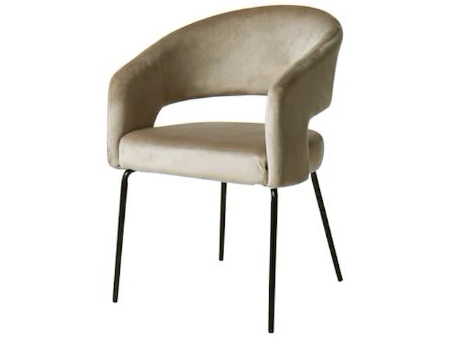 Set eetkamerstoelen eden beige - afbeelding 1 van  4