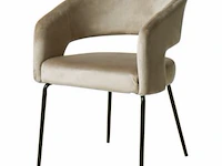Set eetkamerstoelen eden beige - afbeelding 1 van  4