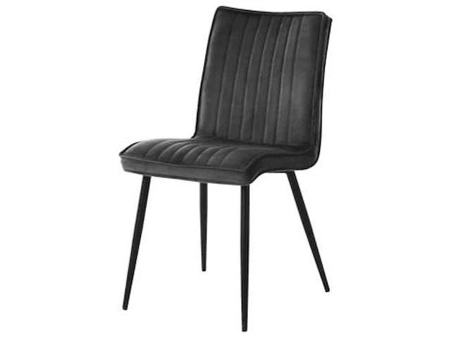 Set eetkamerstoelen nicolet antraciet - afbeelding 1 van  3