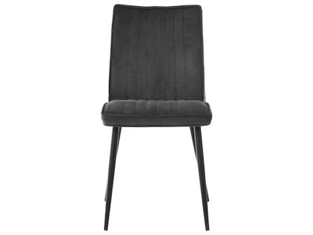 Set eetkamerstoelen nicolet antraciet - afbeelding 2 van  3