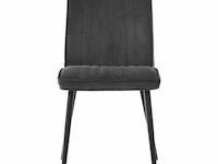 Set eetkamerstoelen nicolet antraciet - afbeelding 2 van  3