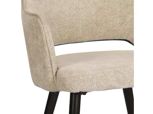 Set eetkamerstoelen puck beige - afbeelding 3 van  3